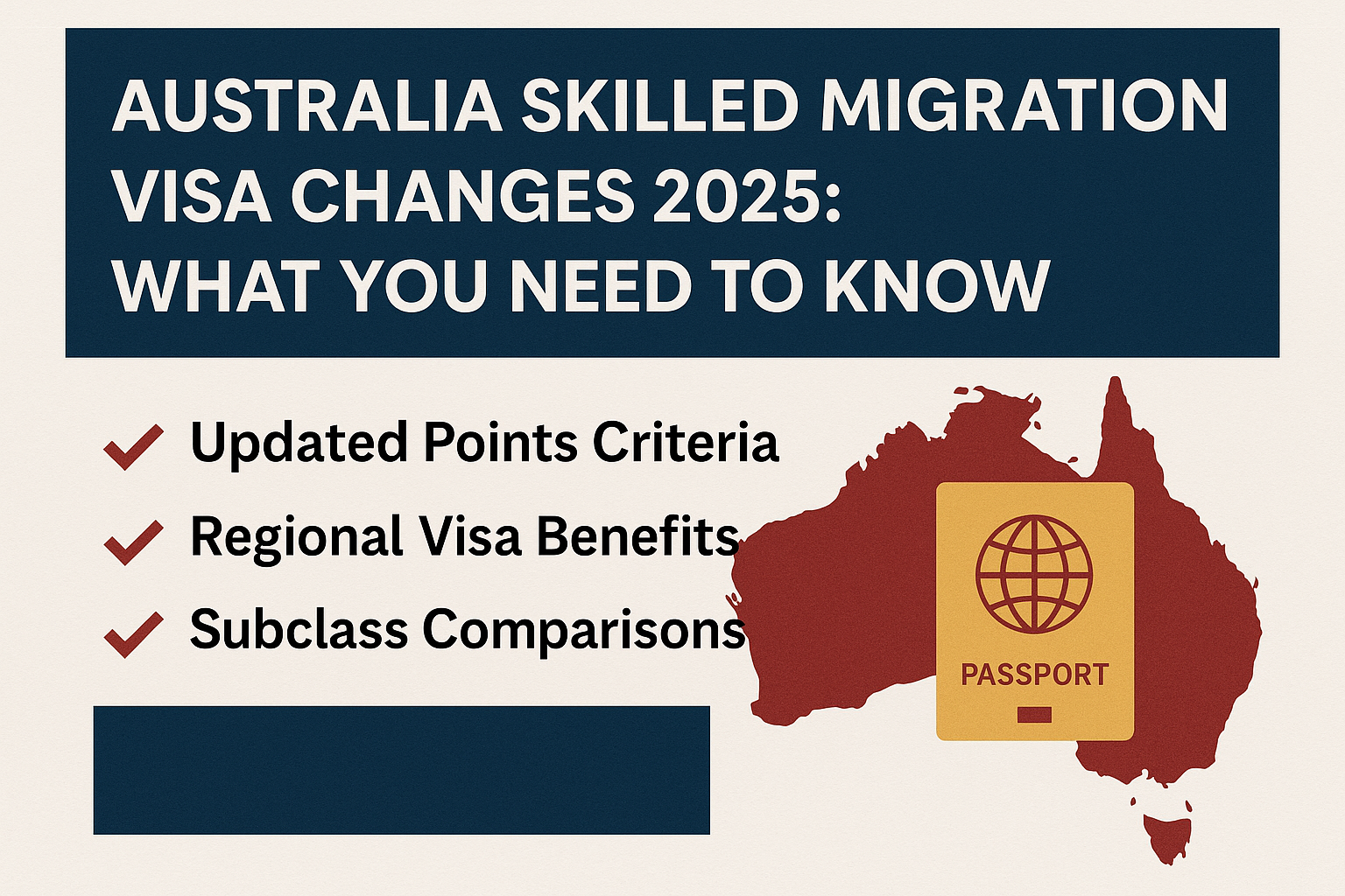 Changes in Skilled Migration Visas in 2025.